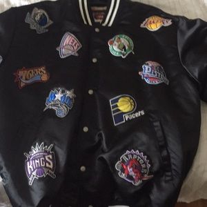 Jeff Hamilton All-NBA Logo Jacket Size XXL